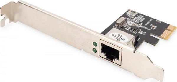 Digitus Κάρτα Δικτύου DN-10130-1 Gigabit Ethernet, PCI Express x1, 1000 Mb/s, Wake On LAN