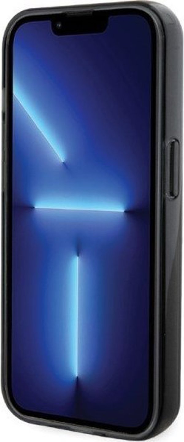 Karl Lagerfeld Karl Lagerfeld KLHMP15LHMRSKHK iPhone 15 Pro 6.1" μαύρη σκληρή θήκη Ring Stand Karl Head MagSafe