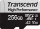 Κάρτα Μνήμης Transcend 340S MicroSDXC 256GB, UHS-I U3, V30, A2, Ταχύτητα 160MB/s, με Προσαρμογέα (TS256GUSD340S)