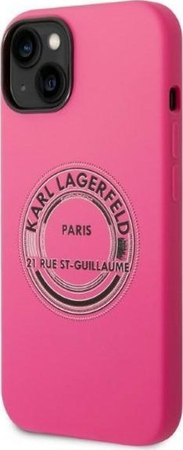 Karl Lagerfeld Karl Lagerfeld KLHCP14MSRSGRCF iPhone 14 Plus 6,7" θήκη σκληρή ροζ/ροζ Σιλικόνη RSG NoSize