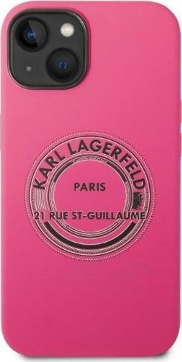 Karl Lagerfeld Karl Lagerfeld KLHCP14MSRSGRCF iPhone 14 Plus 6,7" θήκη σκληρή ροζ/ροζ Σιλικόνη RSG NoSize