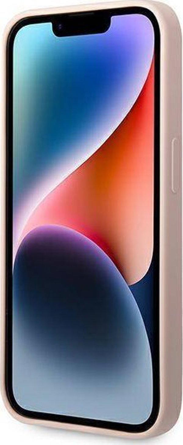 Σκληρή θήκη Karl Lagerfeld Etui Karl Lagerfeld KLHCP14LSLKHLP Apple iPhone 14 Pro ροζ/ροζ Σιλικόνη Karl's Head