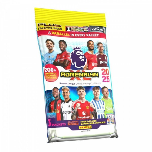 Karty Premier League PLUS 2025 Zestaw startowy Panini Kolekcja