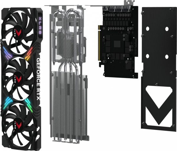 Κάρτα γραφικών PNY GeForce RTX 4070 SUPER XLR8 Gaming Verto Epic-X RGB OC 12GB GDDR6X (VCG4070S12TFXXPB1-O)