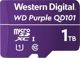 WD Purple MicroSDXC Κάρτα Μνήμης 1TB, Class 10 UHS-I/U1, για Κάμερες Παρακολούθησης 4K (WDD100T1P0C)