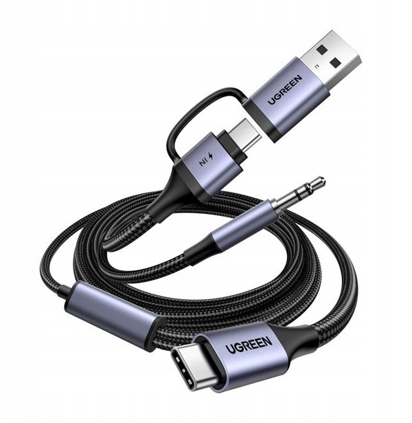 Κάρτα ήχου UGREEN CM772 USB-C / 3.5mm + USB-C/A