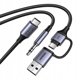 Κάρτα ήχου UGREEN CM772 USB-C / 3.5mm + USB-C/A