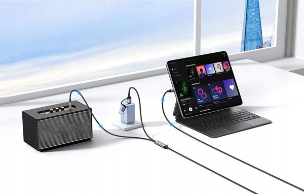 Κάρτα ήχου UGREEN CM772 USB-C / 3.5mm + USB-C/A