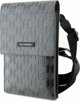 Karl Lagerfeld Karl Lagerfeld Torebka Na Telefon Klwbsamsmg Srebrna Hardcase Phone Pounch Universal Saffiano Mono Plaque