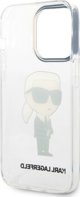 Διαφανής σκληρή θήκη Karl Lagerfeld KLHCP14LHNIKTCT Apple iPhone 14 Pro IML NFT Ikonik