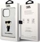 Διαφανής σκληρή θήκη Karl Lagerfeld KLHCP14LHNIKTCT Apple iPhone 14 Pro IML NFT Ikonik