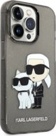 Θήκη Karl Lagerfeld Karl Lagerfeld Θήκη KLHCP14XHNKCTGK Apple iPhone 14 Pro Max μαύρη/μαύρη σκληρή θήκη IML GLIT NFT Karl&Choupette