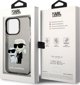 Θήκη Karl Lagerfeld Karl Lagerfeld Θήκη KLHCP14XHNKCTGK Apple iPhone 14 Pro Max μαύρη/μαύρη σκληρή θήκη IML GLIT NFT Karl&Choupette