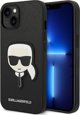 Karl Lagerfeld Θήκη iPhone 14 Plus Saffiano Karl Head Patch - Μαύρο