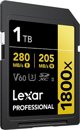 Lexar SDXC Pro 1800x U3 UHS-II R280/W210 (V60) 1TB