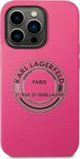 Σκληρή θήκη Karl Lagerfeld Karl Lagerfeld KLHCP14LSRSGRCF iPhone 14 Pro 6,1" ροζ/ροζ Σιλικόνη RSG NoSize