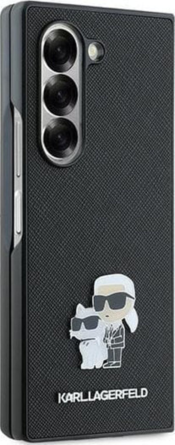 Καρλ Λάγκερφελντ Karl Lagerfeld KLHCZFD6SAPKCNPK Z Fold6 F956 czarny/black Saffiano Metal Pin