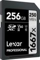 Κάρτα Μνήμης Lexar Professional 1667x SDXC 256GB, UHS-II/U3 V60, Ταχύτητα Ανάγνωσης έως 250MB/s (LSD256CB1667)