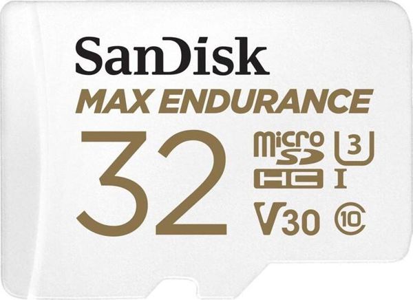 SanDisk Max Endurance MicroSDHC 32GB Κάρτα Μνήμης Class 10 UHS-I V30, SDSQQVR-032G-GN6IA