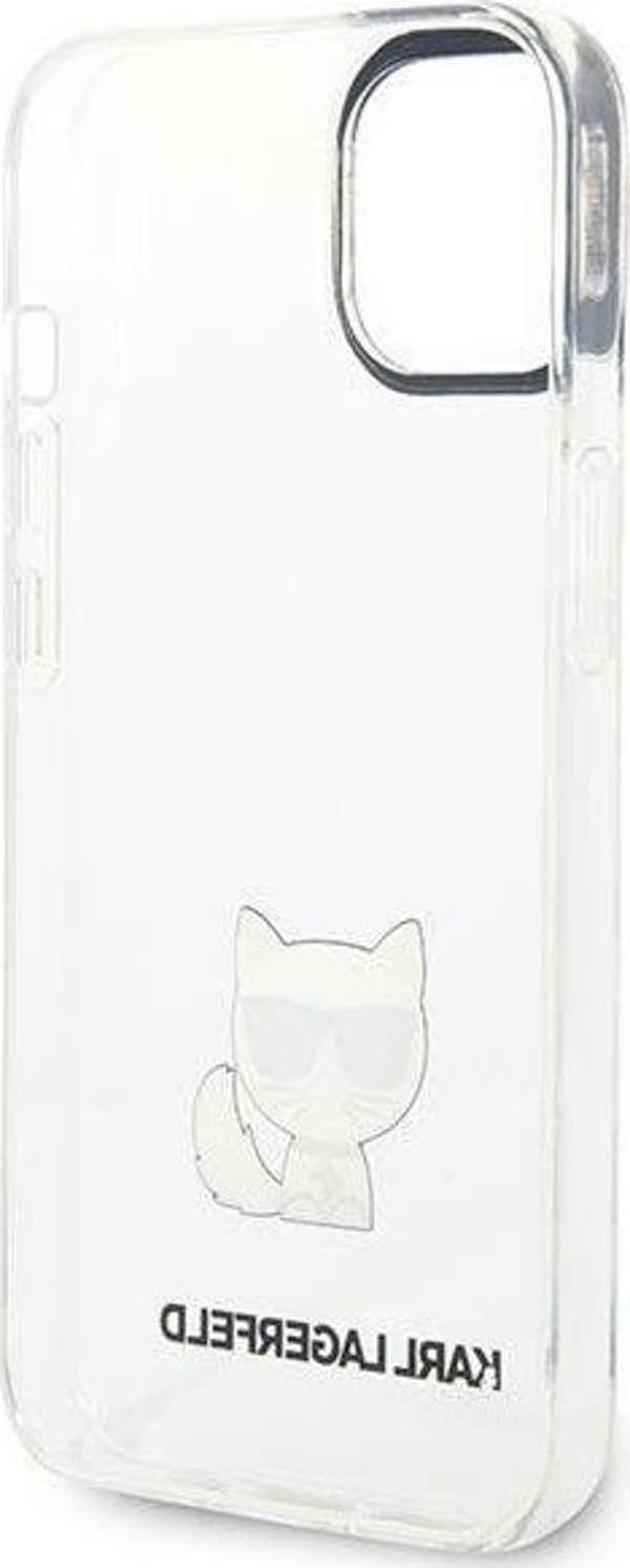 Σκληρή θήκη Karl Lagerfeld KLHCP14MCTTR Apple iPhone 14 Plus διαφανής Choupette Body