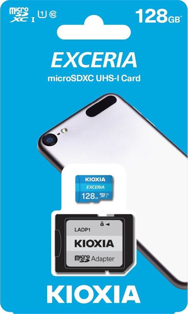 Karta Kioxia Exceria M203 MicroSDXC 128 GB Class 10 UHS-I/U1  (LMEX1L128GG2)
