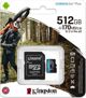 Κάρτα Kingston Canvas Go! Plus MicroSDXC 512 GB Class 10 UHS-I/U3 A2 V30 (SDCG3/512GB)