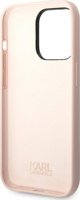 Σκληρή θήκη Karl Lagerfeld KLHCP14XSLCTPI Apple iPhone 14 Pro Max σε ανοιχτό ροζ χρώμα Σιλικόνη Choupette Body