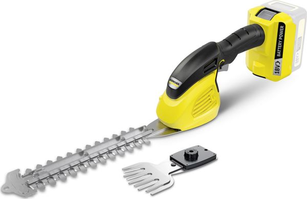Kärcher GSH 18-20 Ψαλίδι Μπορντούρας Μπαταρίας 18V, Μήκος Κοπής 20cm, Χωρίς Μπαταρία & Φορτιστή