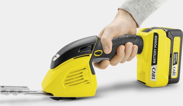 Kärcher GSH 18-20 Ψαλίδι Μπορντούρας Μπαταρίας 18V, Μήκος Κοπής 20cm, Χωρίς Μπαταρία & Φορτιστή