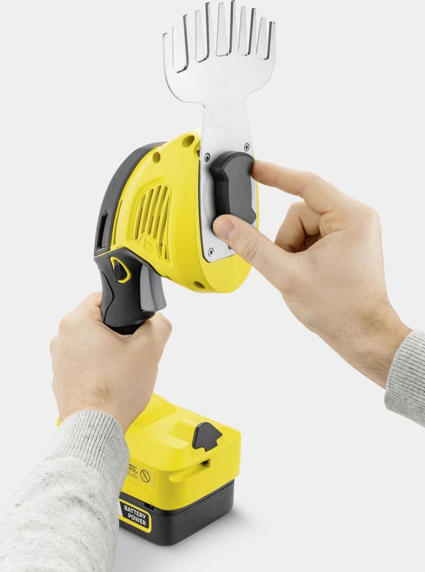 Kärcher GSH 18-20 Ψαλίδι Μπορντούρας Μπαταρίας 18V, Μήκος Κοπής 20cm, Χωρίς Μπαταρία & Φορτιστή