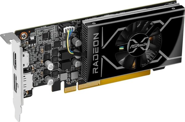 Κάρτα γραφικών ASRock Radeon RX 6400 Low Profile 4GB GDDR6 (RX6400 LP 4G) 14116339 4710483946295