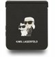 Karl Lagerfeld Saffiano Karl&Choupette Pin Case for Samsung Galaxy Z Flip7 Black