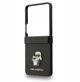 Karl Lagerfeld Saffiano Karl&Choupette Pin Case for Samsung Galaxy Z Flip7 Black
