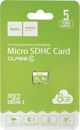 Κάρτα Μνήμης Hoco MicroSDHC 8GB Class 10 για Smartphone, Tablet και Κονσόλες
