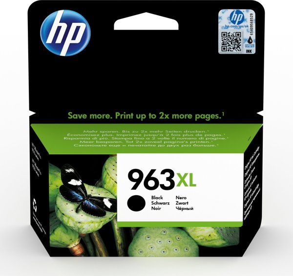 Μελανοδοχείο HP No.963XL (3JA30AE) BK 2000σελ. OEM
