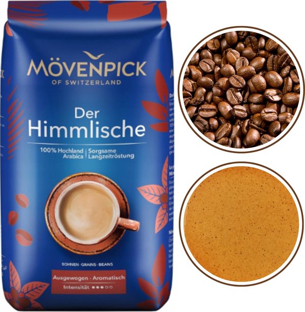 Movenpick Himmlische Καφές σε Κόκκους 100% Arabica, 500g