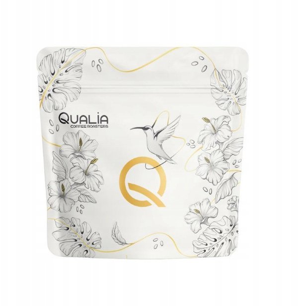 Kawa ziarnista Qualia Kolumbia Chevere Decaf Filtr 250g - bezkofeinowa