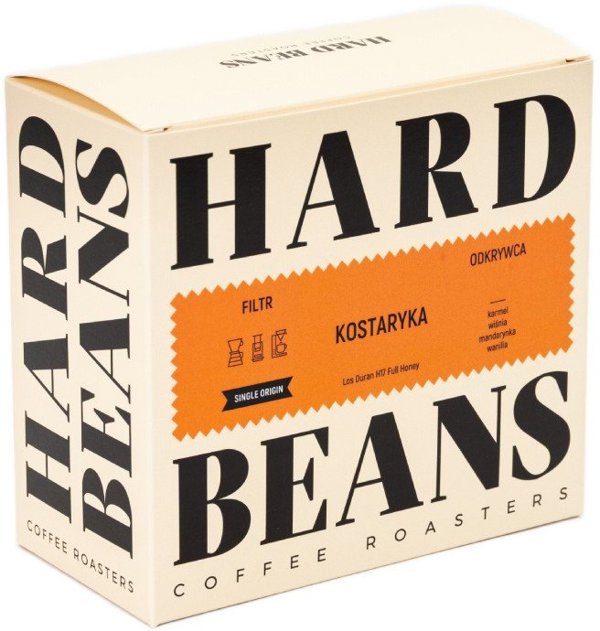 Kawa ziarnista Hard Beans Kostaryka Los Duran H17 Full Honey 250g