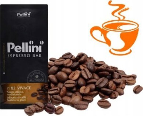 Pellini Καφές σε Κόκκους Vivace 1kg – Ιταλικό Χαρμάνι Espresso