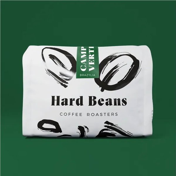 Καφές σε κόκκους Hard Beans Coffee Καφές BRAZYLIA CAMPO DAS VERTENTES ESPRESSO - 250 g