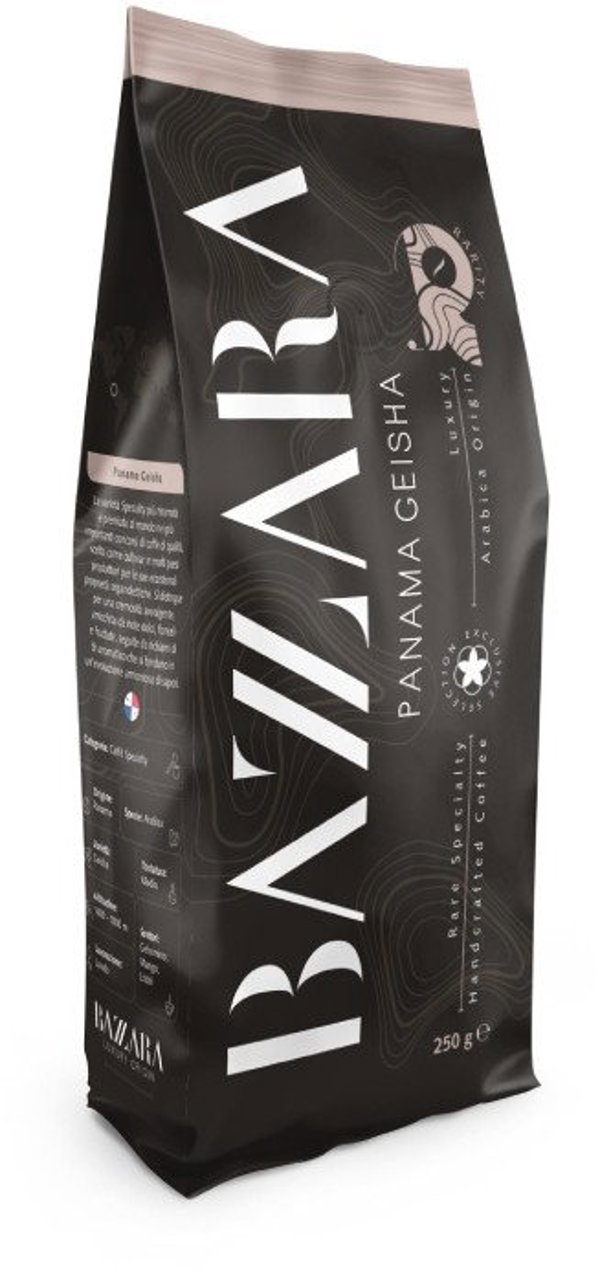 Kawa ziarnista Bazzara Rarity Luxury Origin Panama Geisha 250g