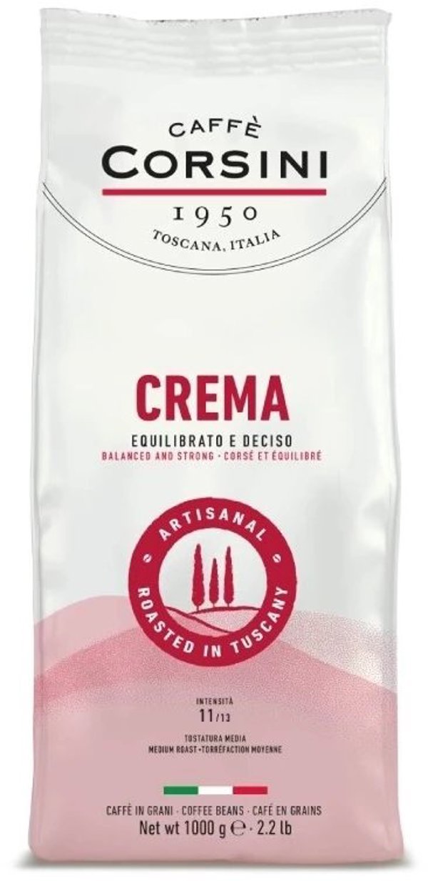 Καφές σε κόκκους Caff Corsini Crema 1kg