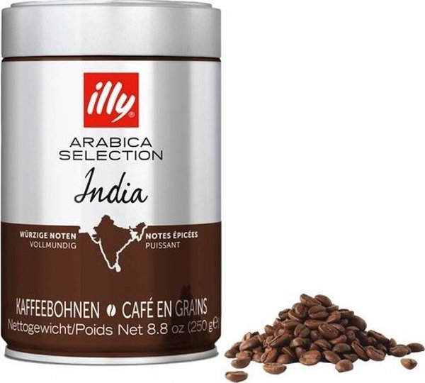 Kawa ziarnista illy Arabica Selection India 250 g