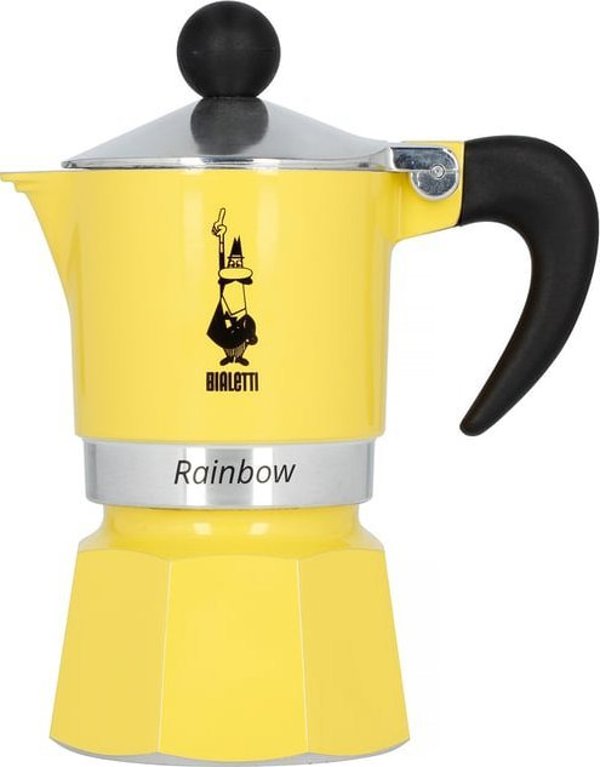 Καφετιέρα Bialetti Rainbow Espresso 1 Φλιτζάνι - Πολύχρωμη