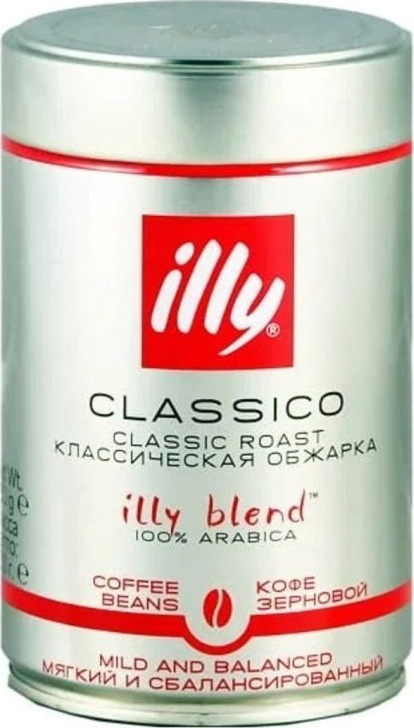 Illy Καφές σε Κόκκους Espresso Classico 100% Arabica, 250g