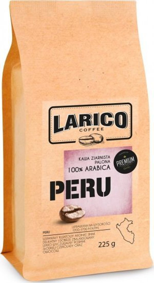 Καφές Σε Κόκκους Larico Peru 100% Arabica 225g