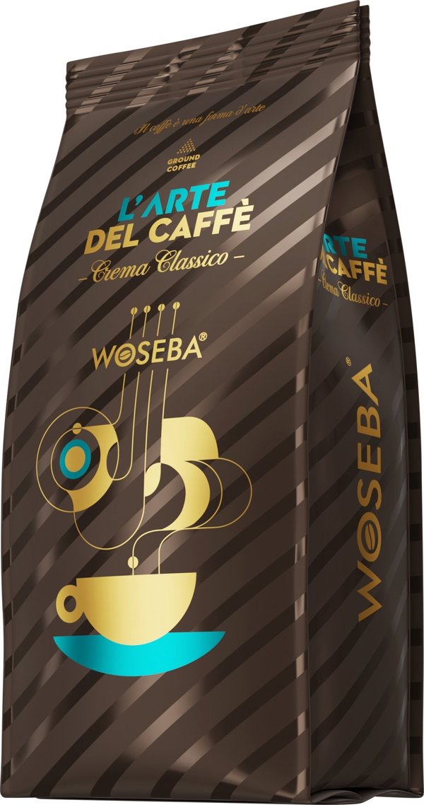 Αλεσμένος καφές Woseba Καφές WOSEBA L’arte del caffè, Crema Classico, αλεσμένος, 250g
