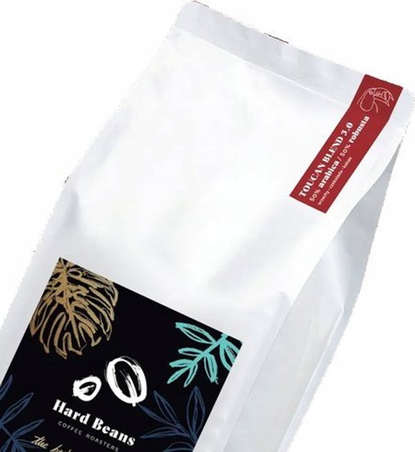 Καφές σε κόκκους Hard Beans Coffee Καφές Toucan Blend 3.0 1 κιλό