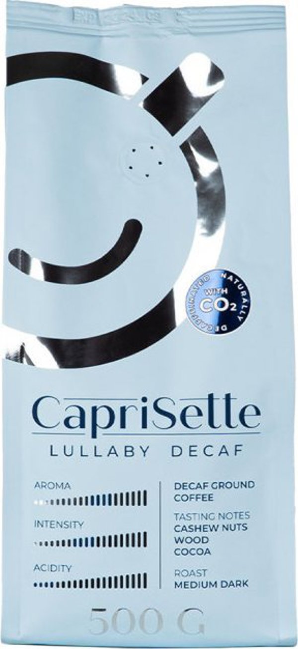 Καφές αλεσμένος Caprisette Lullaby Decaf 500 g
