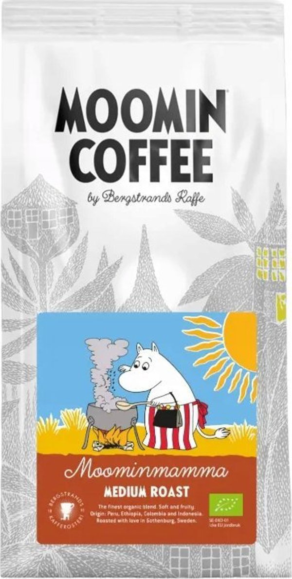 Bergstrands Kafferosteri Καφές σε Κόκκους Moomin Coffee Moominmamma 250g